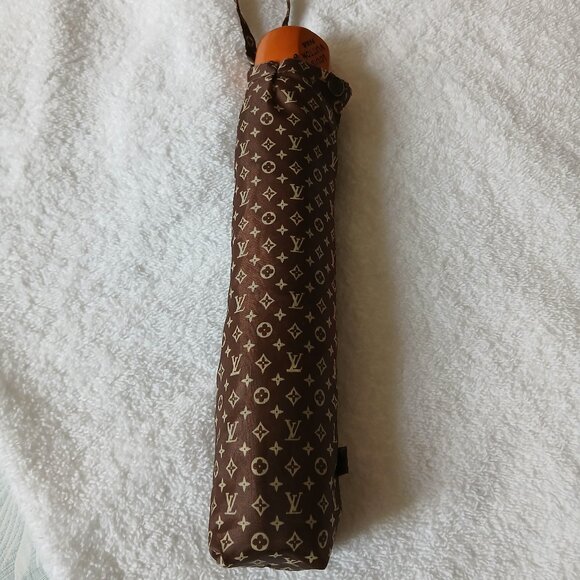 Monogram Foldable Umbrella - Picture 1 of 5